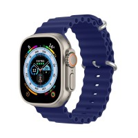  Strap Dux Ducis OceanWave Series Apple Watch 42/44/45/49mm Blue 